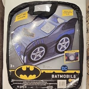 DC Batmobile Kids Play Tent - Blue and Black